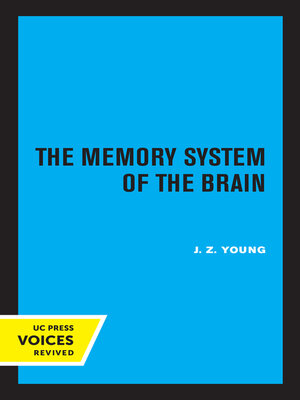 cover image of The Memory System of the Brain